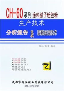 CH60系列低成本水溶性建筑膩子專用膠粉生產(chǎn)技術(shù)轉(zhuǎn)讓
